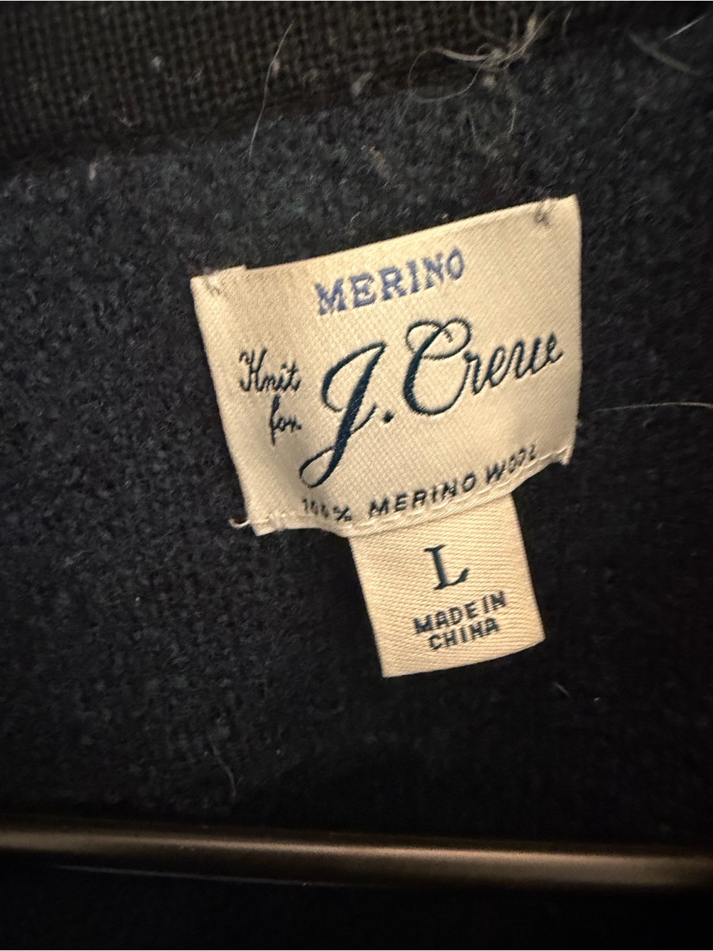 100% Merino Wool J Crew Jacket - Picture 2 of 2